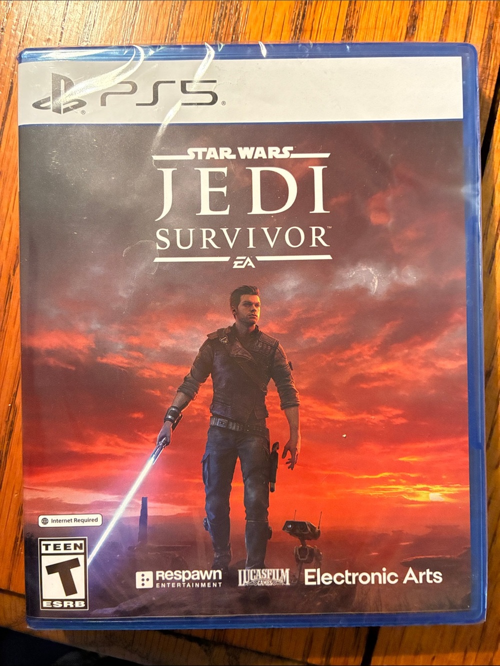 Star Wars Jedi: Survivor PS5 - Electronic Arts (Red-Orange Cover)